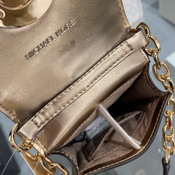 MICHAEL KORS WOMENS FASHION IPHONE SAMSUNG CASE PHONE HOLDER CROSSBODY BAG PURSE - Picture 11 of 16